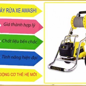 Máy rửa xe chất lượng cao Awashi AS 2400 có chỉnh áp